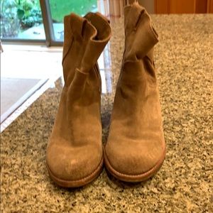 Dolce vita suede tan boots